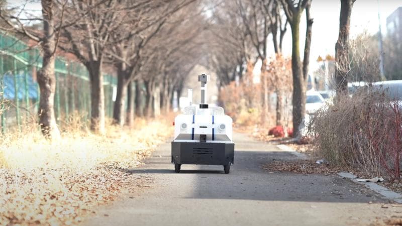 도구공간 야외 순찰로봇 패트로버