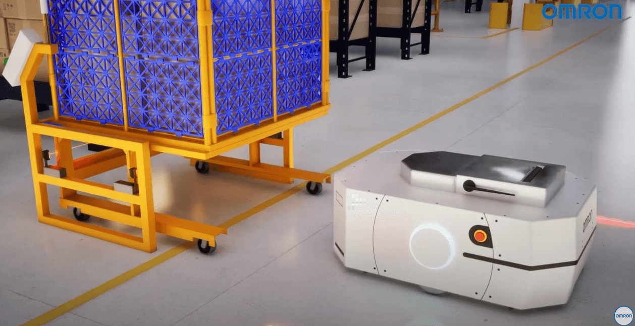 AI 팔레타이징 + 오므론(omron) AMR 물류로봇으로 물류자동화 완성! 👏